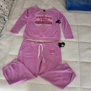 Hard Candy athliesure suit, juniors XL, NWT